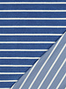 denim blue with ecru stripes - sponge