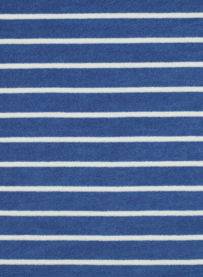 denim blue with ecru stripes - sponge