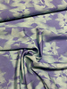 groen en paars abstract - silktouch viscose