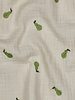 pear embroidery - tetra / double gauze