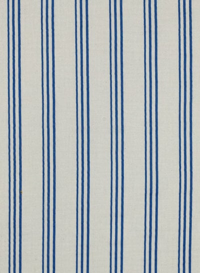 cobalt triple stripes - tetra / double gauze