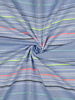 neon stripes - soft, flowing cotton