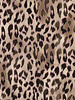 luipaard met lila accent - viscose met lichte stretch