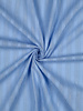 blue with lurex stripes - cotton voile