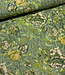 liricio met lurex groen - geweven jacquard
