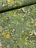 liricio with lurex green - woven jacquard