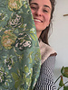 liricio with lurex green - woven jacquard