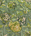 liricio met lurex groen - geweven jacquard