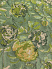 liricio with lurex green - woven jacquard