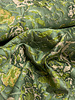 liricio with lurex green - woven jacquard