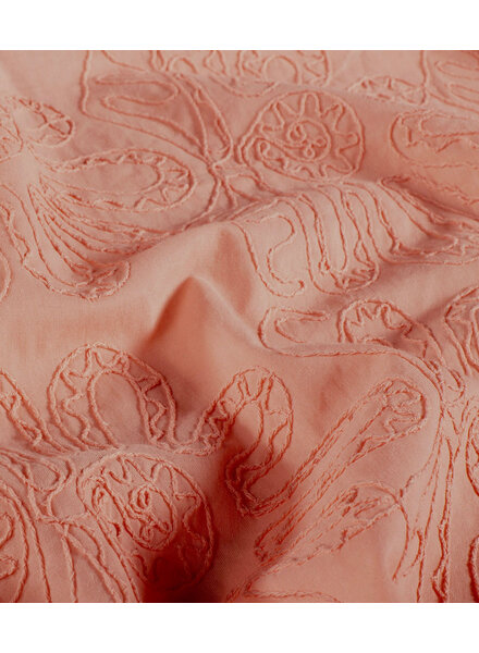 light coral - tone on tone - embroidery cotton
