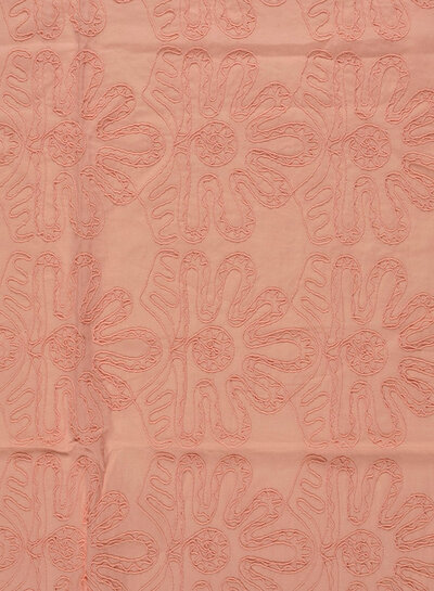 light coral - tone on tone - embroidery cotton