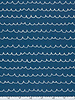 blue waves - cotton