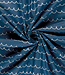 blauw waves - katoen