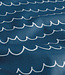 blauw waves - katoen