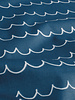 blue waves - cotton