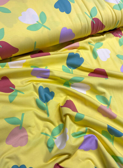 geel tulpen - tricot