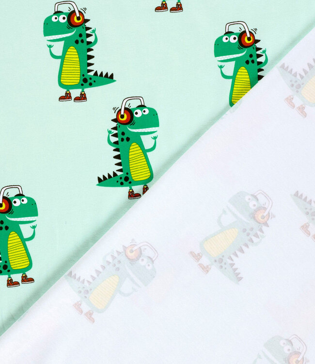 grappige dino's - tricot
