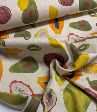 fruit - canvas linen look