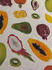 fruit - canvas linen look