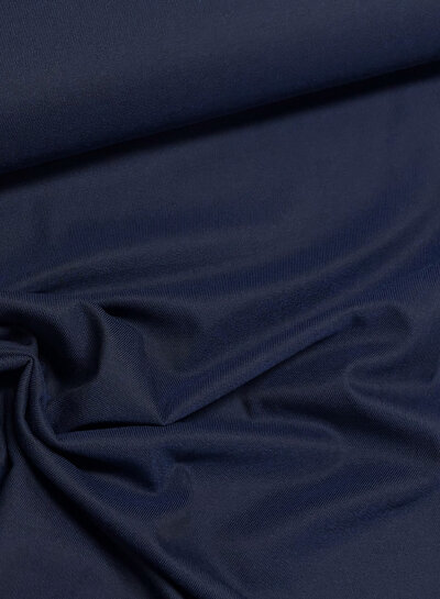 Fibremood prachtige stijlvol geweven stof - marineblauw