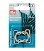 Prym Bikini- en ceintuursluiting lusvorm 25 mm zilverkleurig