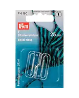 Prym Bikini- en ceintuursluiting haak 25 mm transparant