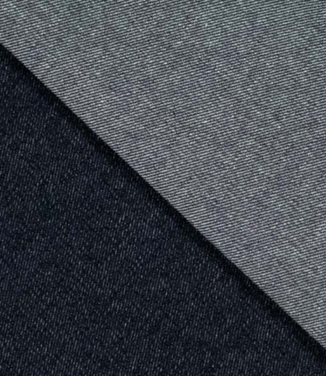 True Denim by M. Heavy Weight denim - RAW DENIM INDIGO - 12OZ - 180 breedte