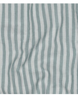 mintblauw strepen - tetra double gauze