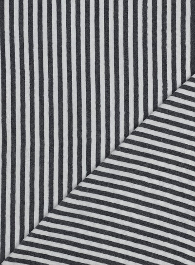 navy stripes - tetra double gauze
