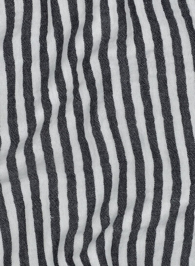 navy stripes - tetra double gauze
