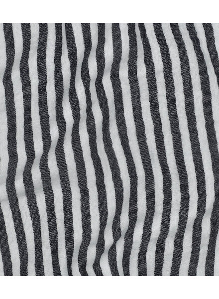 navy stripes - tetra double gauze