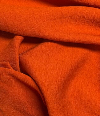 A la Ville rust - beautifully woven linen-look rayon