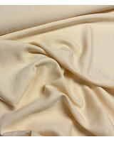 A la Ville vanille - prachtig geweven linnenlook rayon