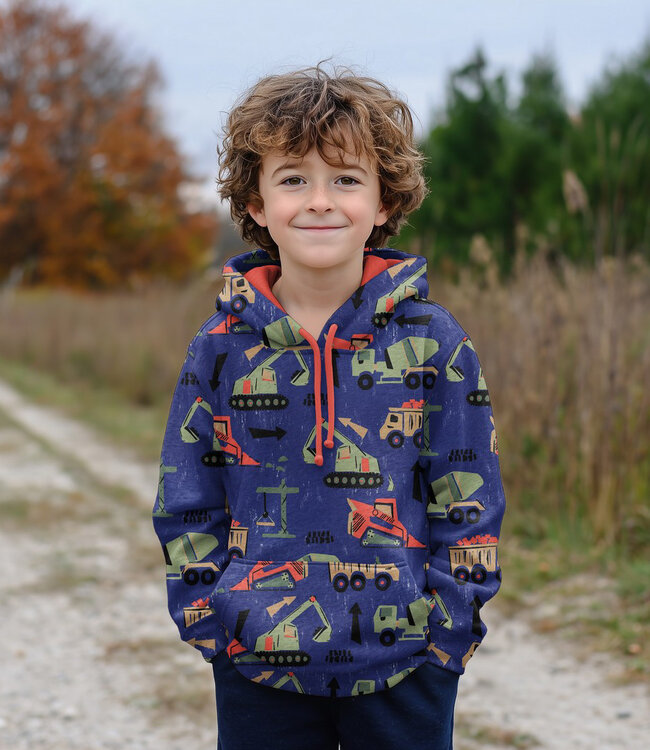 marine werkvoertuigen - zachte sweater