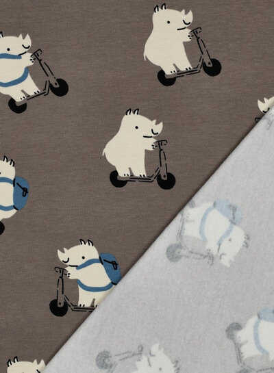 rhino taupe - soft sweater