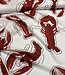 Madeline lobster - viscose met linnen look