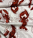 Madeline lobster - viscose met linnen look