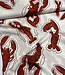 Madeline lobster - viscose met linnen look