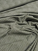 Madeline khaki fine stripes - jersey