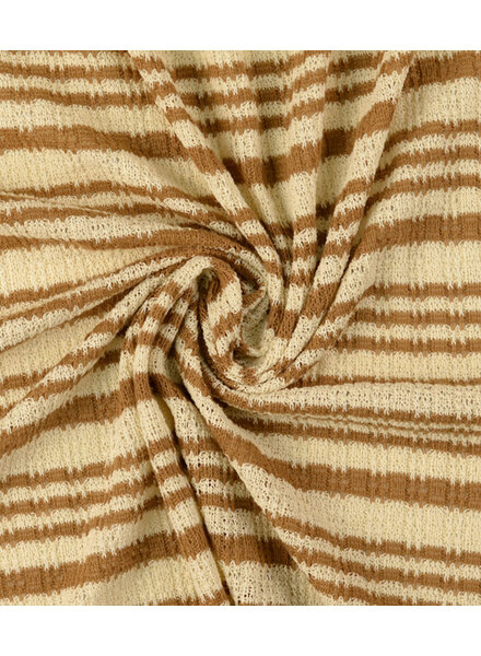 summer knit - cappuccino stripes