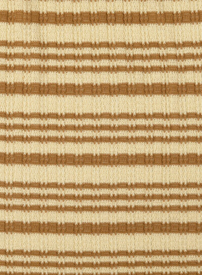 summer knit - cappuccino stripes