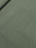 olive green stonewashed/papertouch poplin cotton