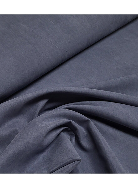indigo - supple jacket fabric - peach touch