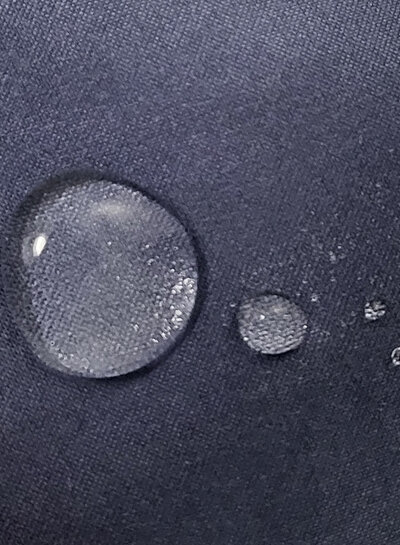 indigo - supple jacket fabric - peach touch