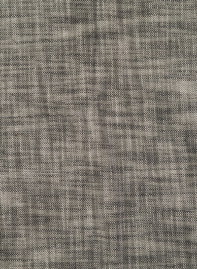 zwart gemeleerd - linnenlook katoen mix - prachtige kwaliteit