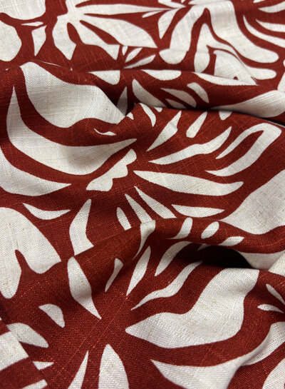 roest flowers - linnen rayon blend