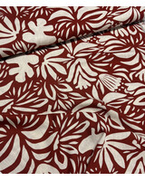 roest  flowers - linnen rayon blend