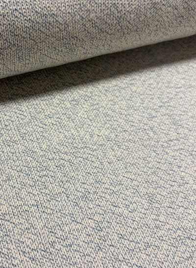 groen melee - 100% katoen gebreid - prachtige stof voor zomerse truien