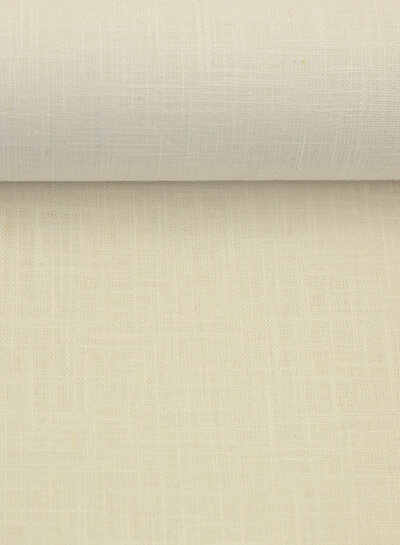 off-white - plain linen